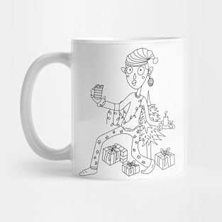 Chrismas joy graphic Mug